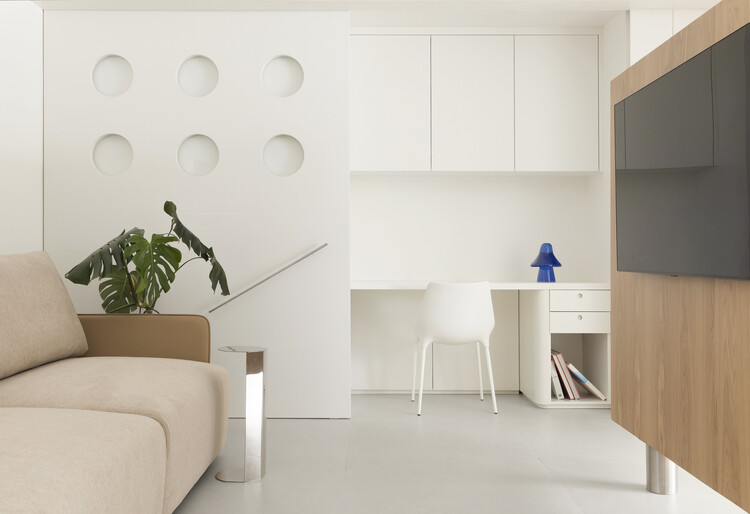 Apartamento Ares / estúdio mariane rios - Fotografia de Interiores, Madeira, Mesa, Iluminação, Cadeira
