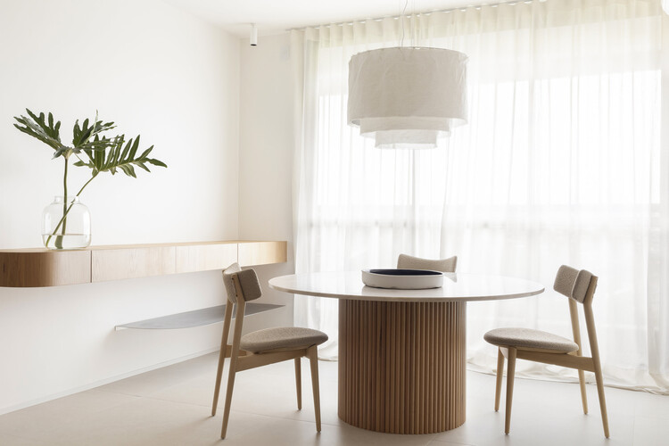 Apartamento Ares / estúdio mariane rios - Fotografia de Interiores, Sala de Jantar, Madeira, Mesa, Cadeira