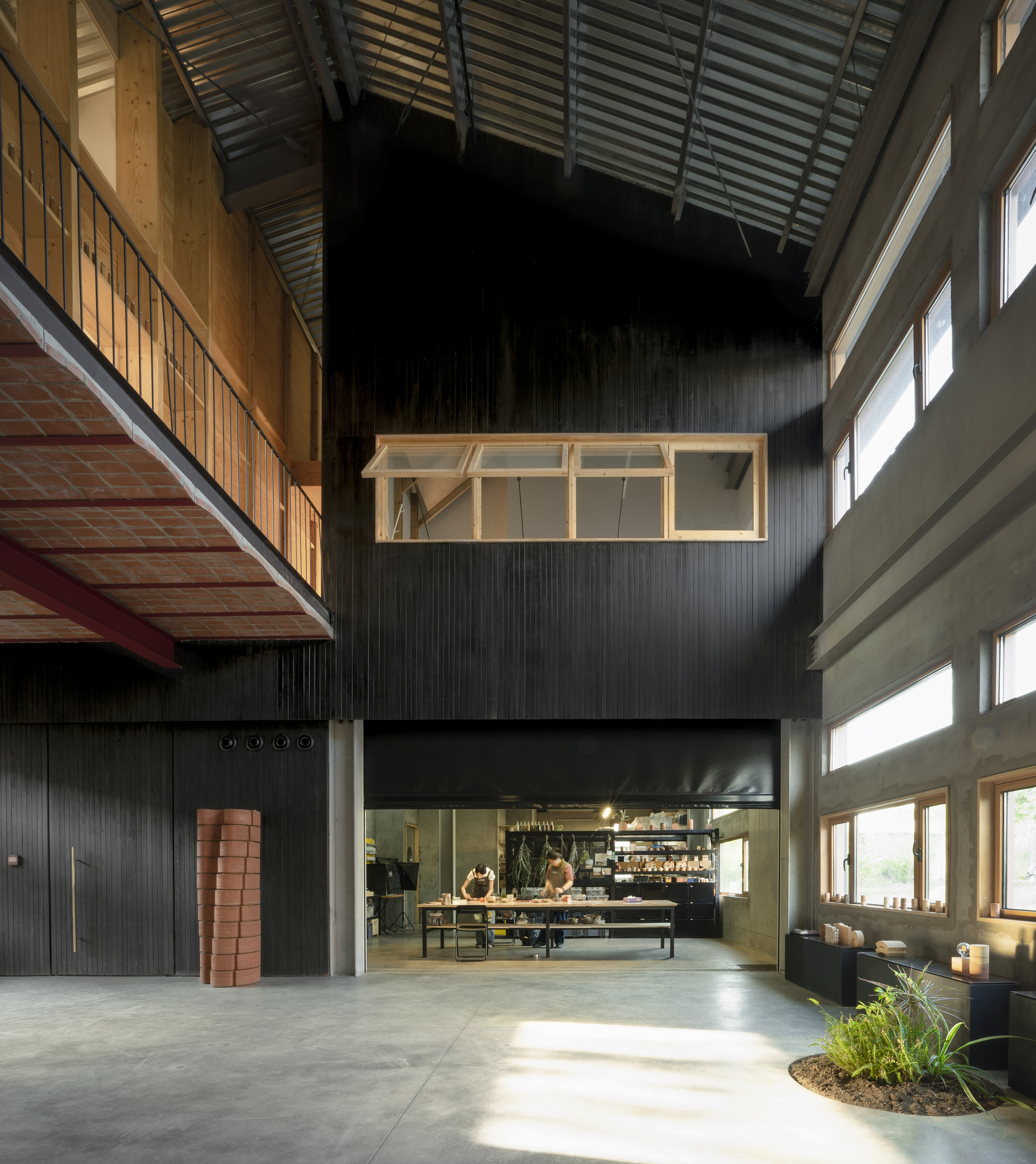 画廊 生土建筑与文化(西安)研究中心室内设计 / 土上工作室 - 3
