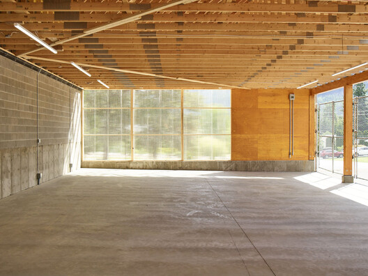 Reframe RV Storage / Stanley Office of Architecture - Interior Photography, Wood, Beam, Concrete