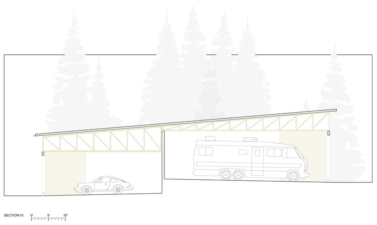 Depósito para Veículos Recreativos Reframe / Stanley Office of Architecture - Imagem 15 de 16