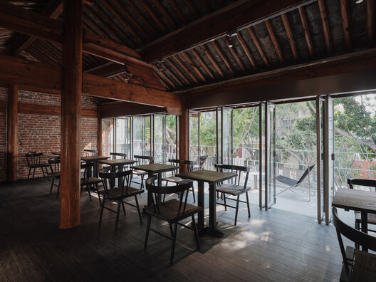Scented Coffee / No10-Architects - Interior Photography, Dining room, Wood, Chair, Glass, Beam