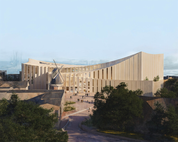 Benthem Crouwel and Snøhetta Unveil Design for the House of Culture and Administration in Delfzijl, Netherlands - Image 1 of 3