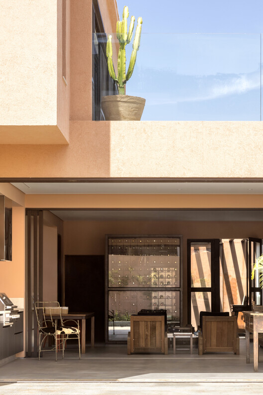 Casa Viva / SAINZ arquitetura - Fotografia de Exterior, Madeira, Cadeira, Balcão
