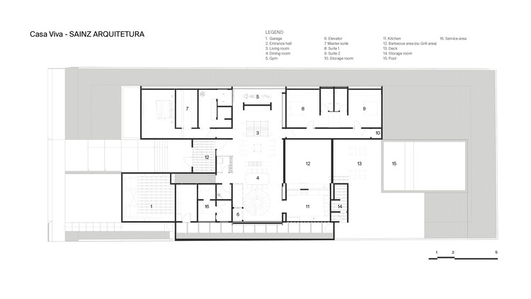 Casa Viva / SAINZ arquitetura - Imagen 35 de 36