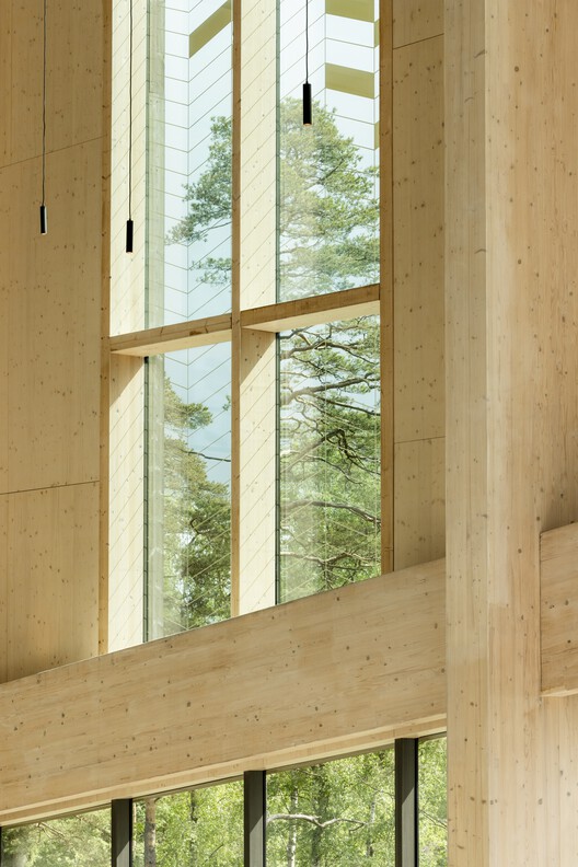 Lakehouse Wendelstrand / Snøhetta - Interior Photography, Wood, Glass