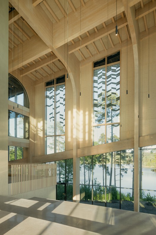 Lakehouse Wendelstrand / Snøhetta - Interior Photography, Wood, Glass