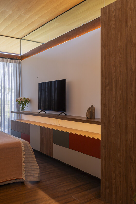 Casa RA / Fernandes Atem Arquitetos - Fotografía interior, Madera, Iluminación
