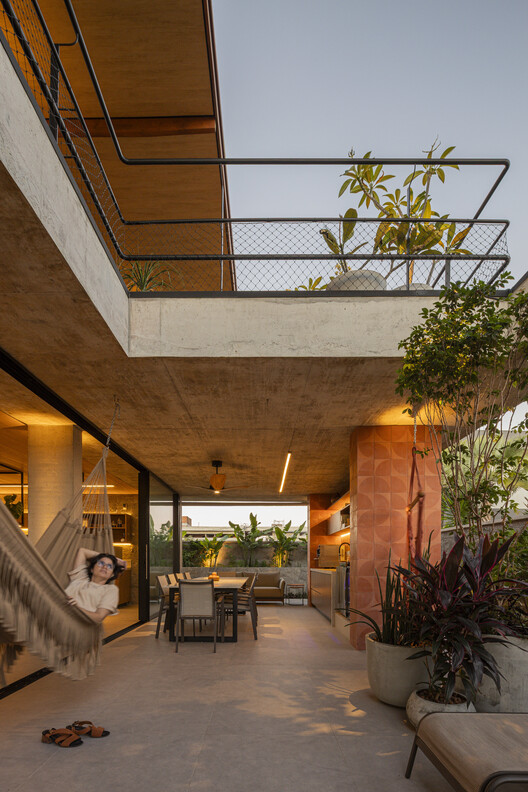 Casa RA / Fernandes Atem Arquitetos - Fotografía interior, Balcón