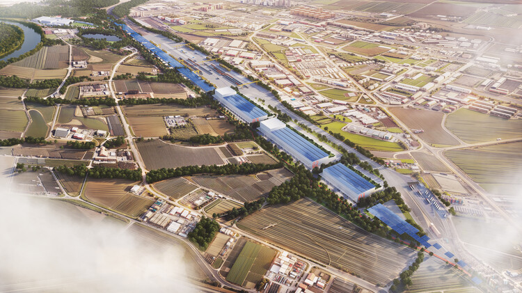 Carlo Ratti Associati Wins Competition to Design a Logistics Hub as Social Infrastructure in Alessandria, Italy - Image 2 of 4