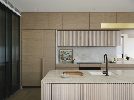 ReclaYm House / Luigi Rosselli Architects - Interior Photography, Kitchen, Countertop, Wood, Glass