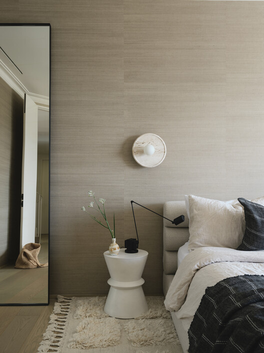 ReclaYm House / Luigi Rosselli Architects - Interior Photography, Wood, Lighting, Bedroom, Bed