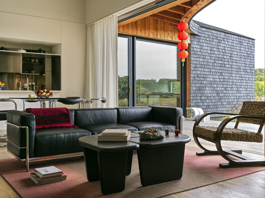 Germantown Artist Studio and Home / B—KD - Interior Photography, Living Room, Table, Lighting, Chair