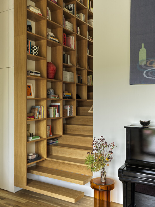 Germantown Artist Studio and Home / B—KD - Interior Photography, Closet, Shelving, Wood