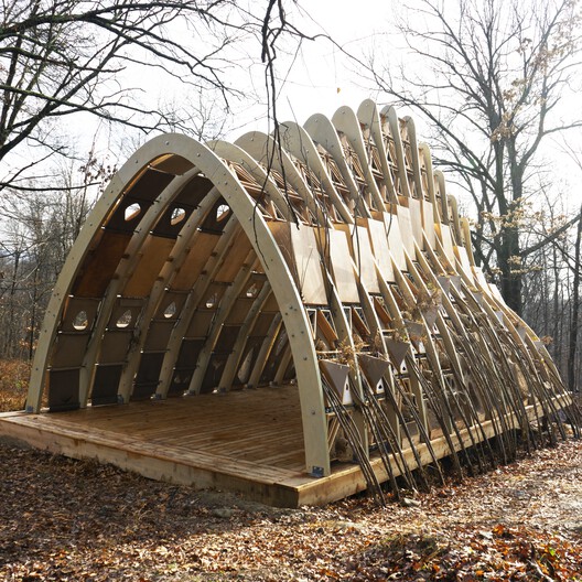 Fab Tree Hab / Terreform ONE - Exterior Photography, Wood, Arch