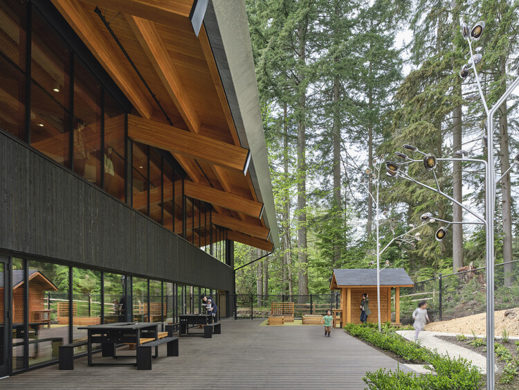 Capilano University Fulmer Family Center for Childhood Studies / Public Architecture + Design - Exterior Photography, Wood, Forest