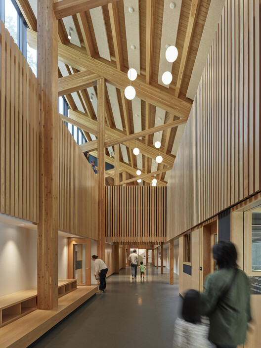 Capilano University Fulmer Family Center for Childhood Studies / Public Architecture + Design  - Interior Photography, Wood, Beam