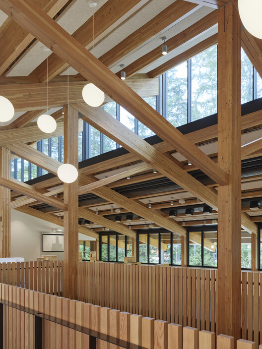 Capilano University Fulmer Family Center for Childhood Studies / Public Architecture + Design  - Interior Photography, Wood, Beam