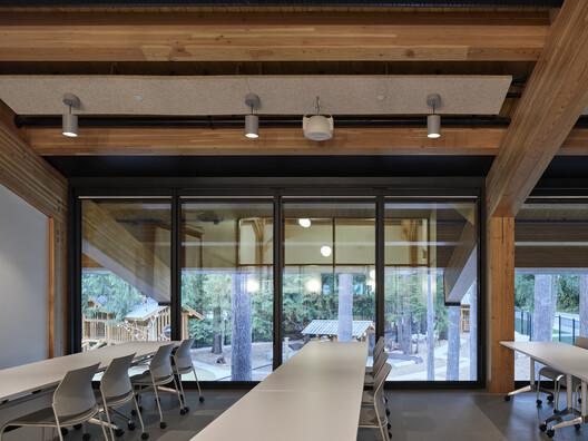 Capilano University Fulmer Family Center for Childhood Studies / Public Architecture + Design  - Interior Photography, Wood, Glass, Chair, Beam
