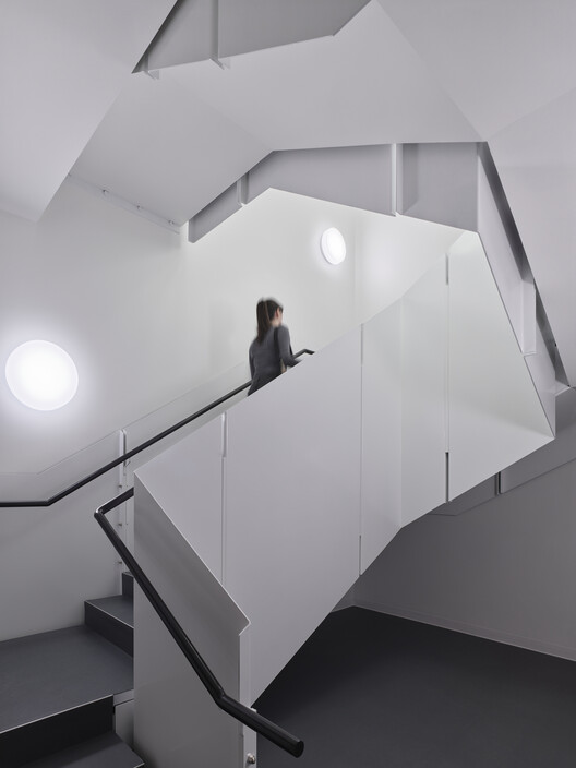 Capilano University Fulmer Family Center for Childhood Studies / Public Architecture + Design  - Interior Photography, Stairs, Handrail