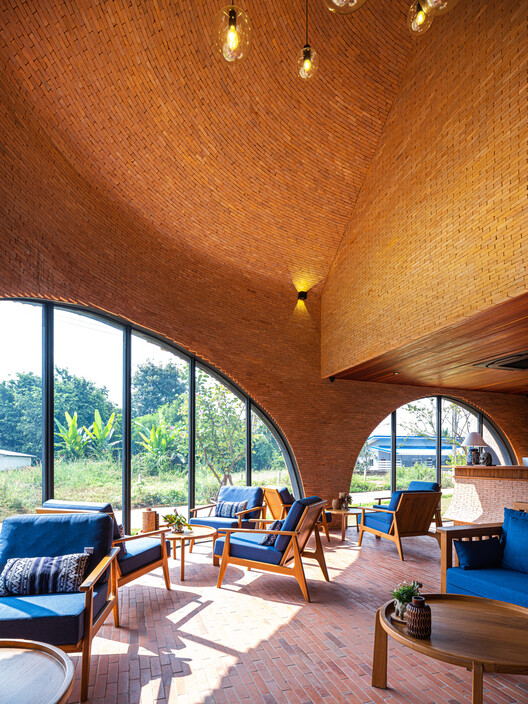 Athita Pool Villa and Spa / Studio Miti - Interior Photography, Living Room, Arch, Chair, Arcade