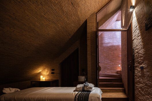 Athita Pool Villa and Spa / Studio Miti - Interior Photography, Bedroom, Wood, Lighting, Beam