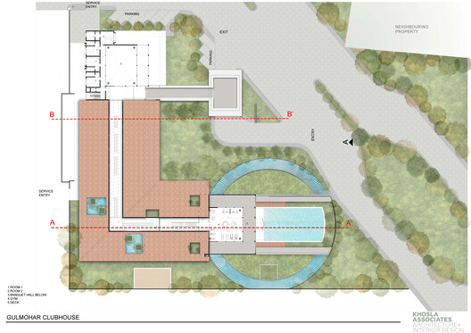 Gulmohar Clubhouse / Khosla Associates - Image 35 of 37