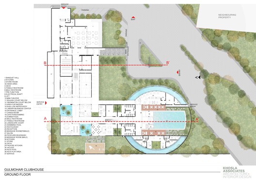 Gulmohar Clubhouse / Khosla Associates - Image 33 of 37