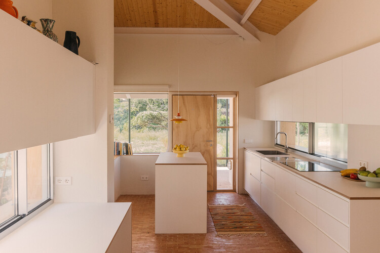 Casa Rosa María / delavegacanolasso - Fotografia de Interiores, Cozinha, Madeira, Bancada, Pia, Vidro, Cadeira