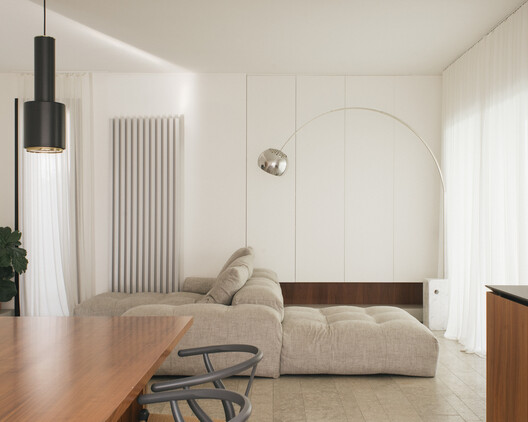 Restyling CD Residence / Didonè Comacchio Architects - Interior Photography, Bedroom, Wood, Sofa, Lighting, Table, Chair
