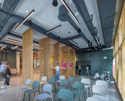 The Cradle Office Building / HPP Architects - Interior Photography, Lighting, Chair