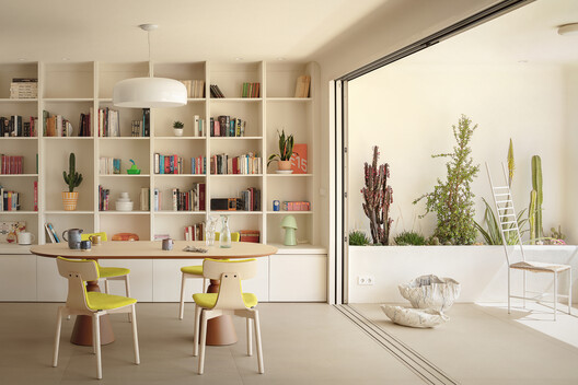 Módulo Hábitat / MEII ESTUDIO - Fotografía interior, Armarios, Estanterías, Madera, Iluminación, Mesas, Sillas