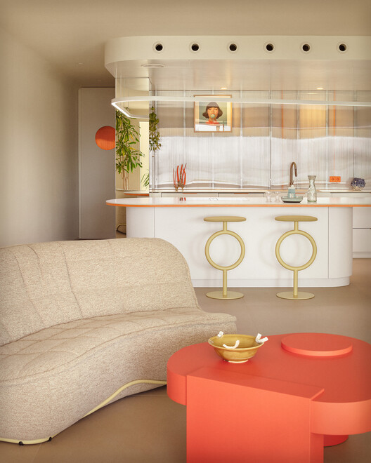 Módulo Hábitat / MEII ESTUDIO - Fotografía interior, Cocina, Madera, Iluminación, Sillas