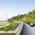 Promenade Samuel-De Champlain / Daoust Lestage Lizotte Stecker - Exterior Photography, Landscape Architecture, Fence