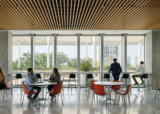 New U.S. Consulate General Guadalajara / Miller Hull Partnership - Interior Photography, Dining room, Chair