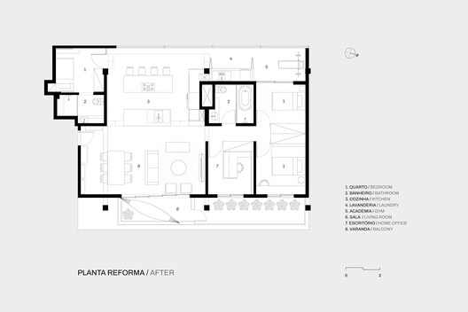 Apartamento Sereno / CODA Arquitetura - Imagem 18 de 18