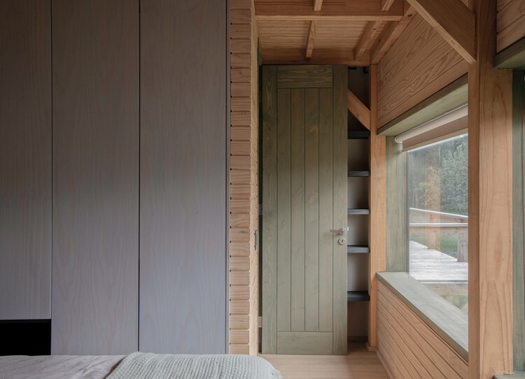 Casa Palenque  / Azimut 180° - Fotografía interior, Dormitorio, Madera, Vidrio