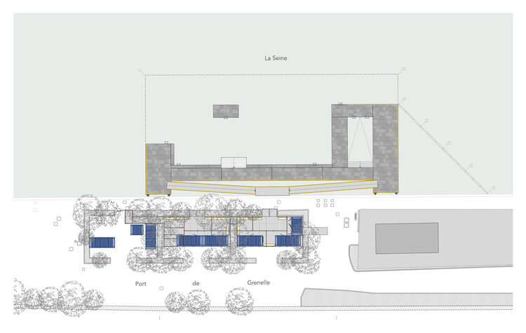 Espaço de Natação no Rio Sena / Mater Studio - Imagem 17 de 19