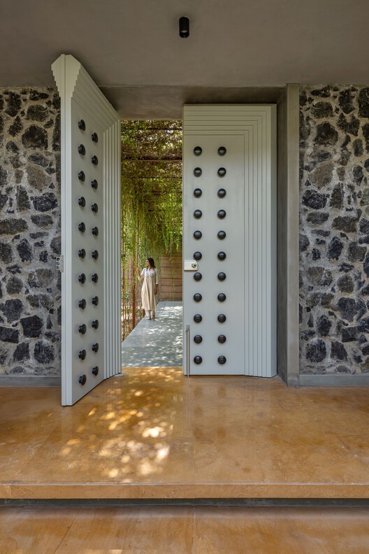 Vault House / MS DESIGN STUDIO - Interior Photography, Wood, Concrete, Column