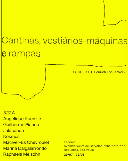 Cantinas, vestiários-máquinas e rampas - Imagem 1 de 1