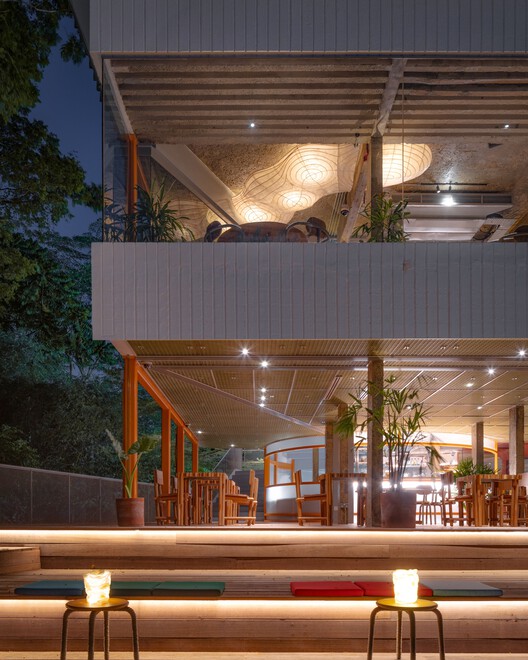 AIR Circular Campus and Cooking Club / OMA + Zarch Collaboratives - Interior Photography, Wood