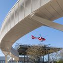卡尔斯鲁厄市医院天桥 / caspar. - 建筑图, 医疗建筑