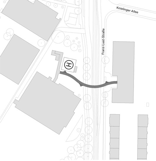 卡尔斯鲁厄市医院天桥 / caspar. 卡尔斯鲁厄市医院天桥 / caspar. - 12 的图像 13