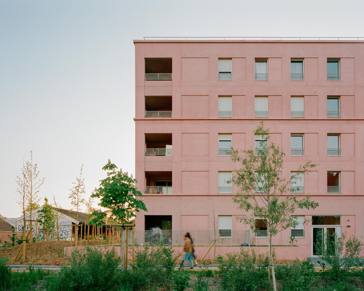 Vivienda Colectiva ES3/ Lemoal Architectes + 2PM A - Fotografía exterior, Fachada