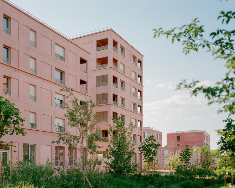 Vivienda Colectiva ES3/ Lemoal Architectes + 2PM A - Fotografía exterior