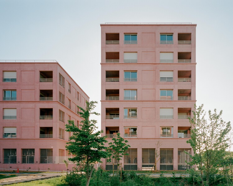 Vivienda Colectiva ES3/ Lemoal Architectes + 2PM A - Fotografía exterior