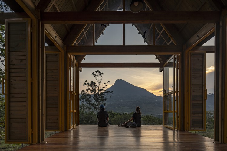 Casa de reforestación Lamarilla / Quena Margarita Gonzalez Escobar + Juan David Hoyos Taborda - Fotografía interior, Madera