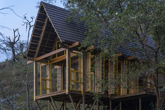 Casa de reforestación Lamarilla / Quena Margarita Gonzalez Escobar + Juan David Hoyos Taborda - Fotografía exterior, Madera