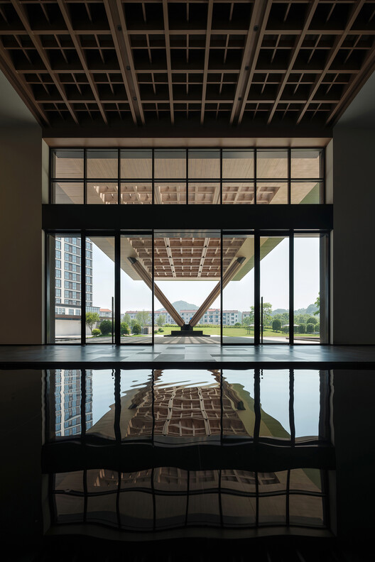 金华上市公司办公楼设计 / UD studio - 室内图, 灯, 玻璃, 梁