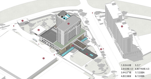 金华上市公司办公楼设计 / UD studio - 40 的图像 41